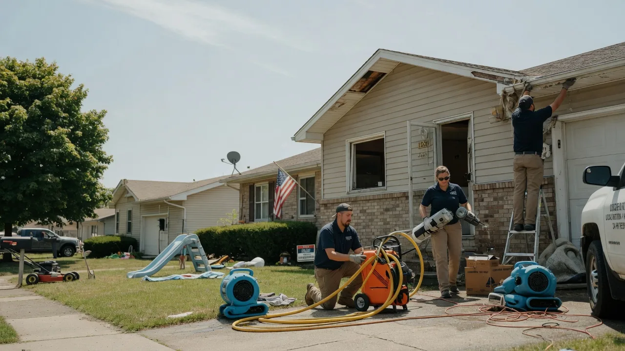 Water Damage Restoration in Odin, IL near me